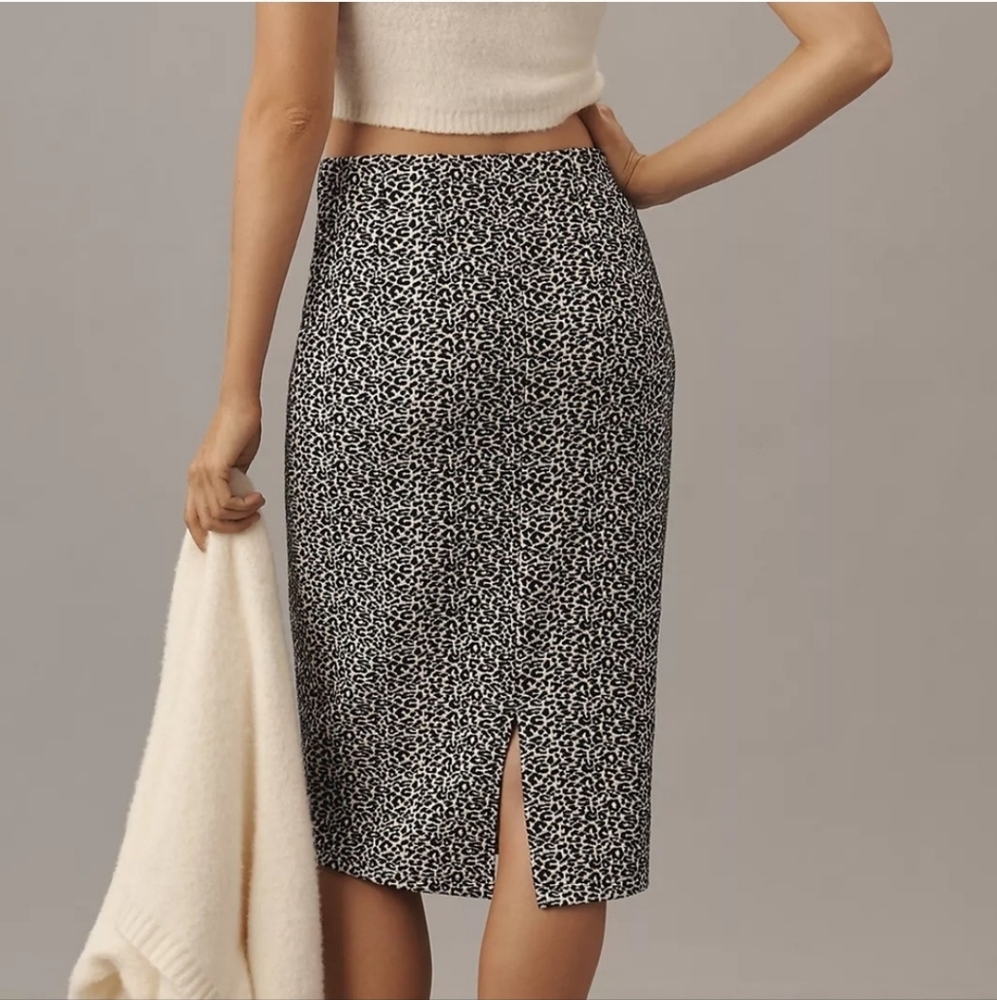 Anthropologie Maeve Knee-Length Pencil Skirt Sz XXS NWT MSRP $128 - Picture 2 of 5